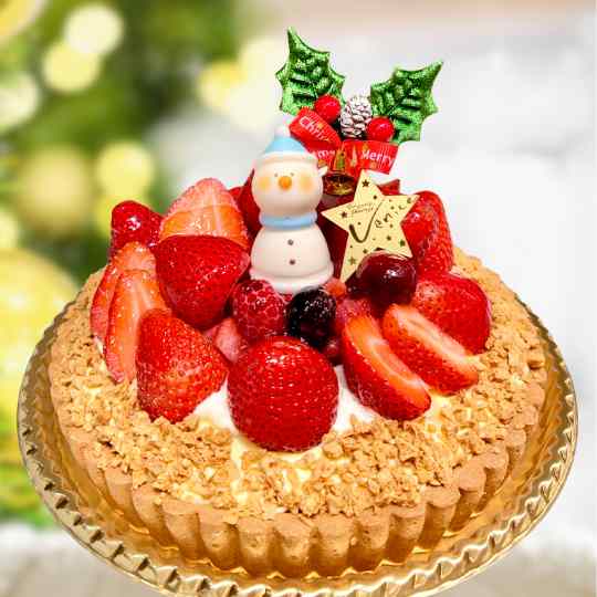 F Xmas苺いっぱいのタルト